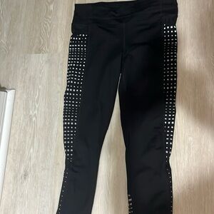Athleta black leggings Size Small 80% Poly 20% Lycra